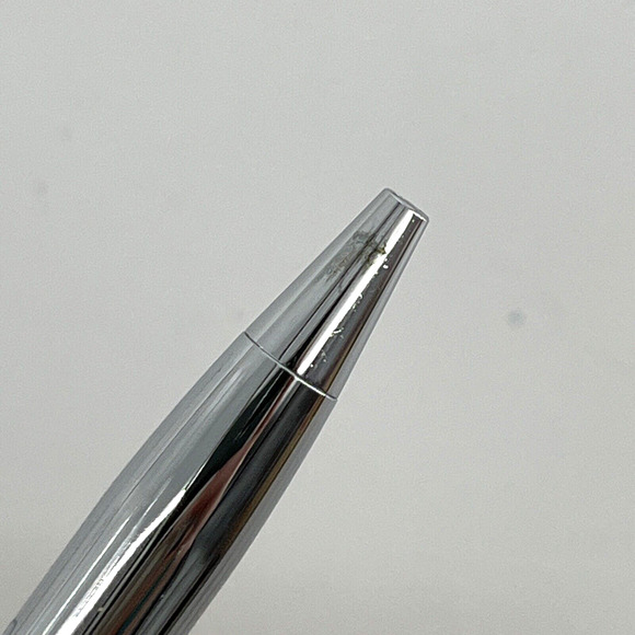 Garland Bubble Top Logo Vintage Ball Point Advertising Pen Chrome Electro Motive - Picture 7 of 16